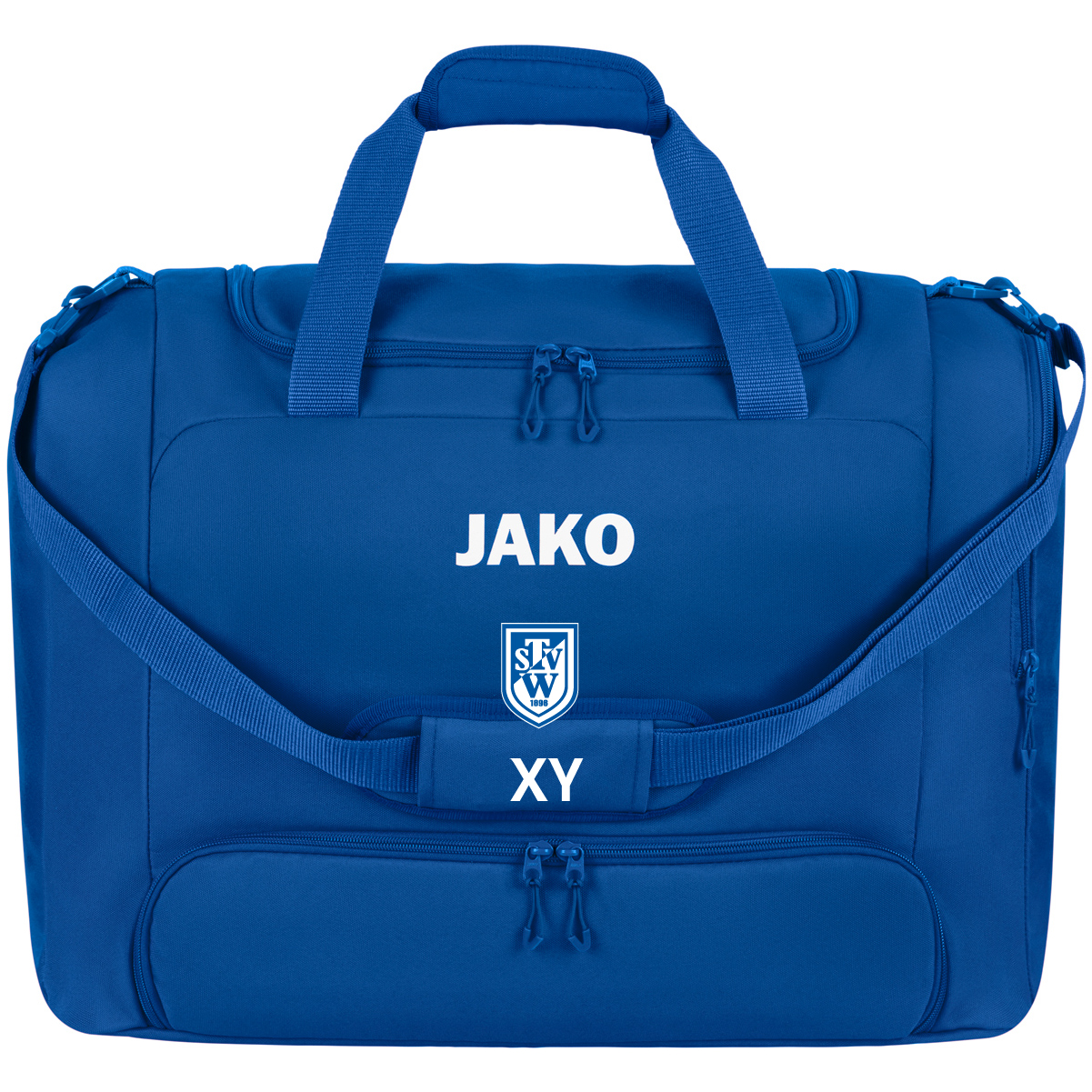 JAKO Sporttasche One mit Bodenfach inkl.Wappen (Initailen optional)
