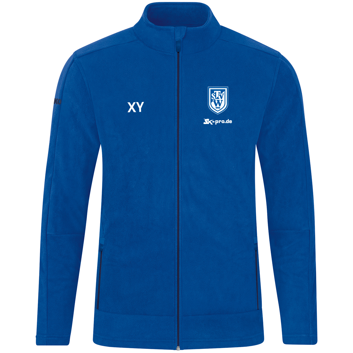 JAKO Fleecejacke inkl.Wappen (Initialen optional)