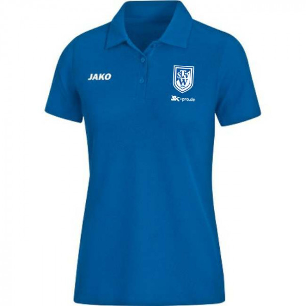 Damen Polo Base inkl. Wappen und Vereinsname (Initialen optional)