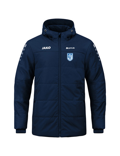 Coachjacke Team mit Kapuze inkl. Wappen und Vereinsname (Initialen optional)