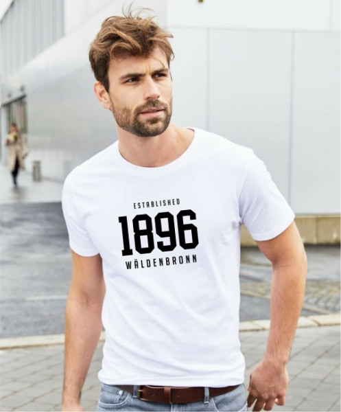 Herren Heavy T-Shirt weiß inkl. Druck