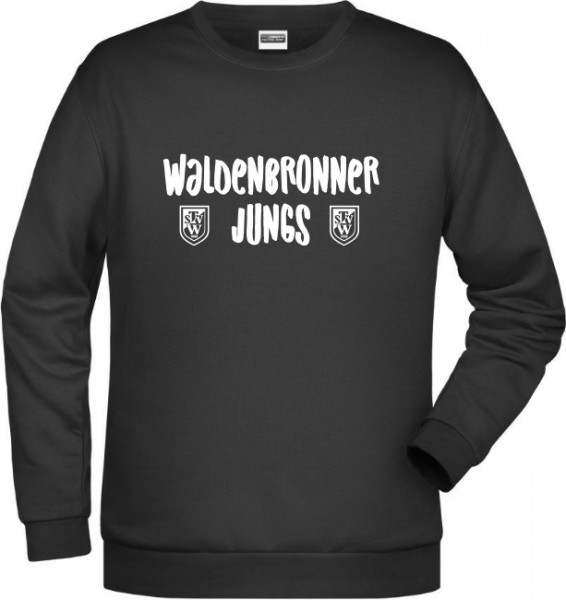 Herren Sweater schwarz inkl. Druck