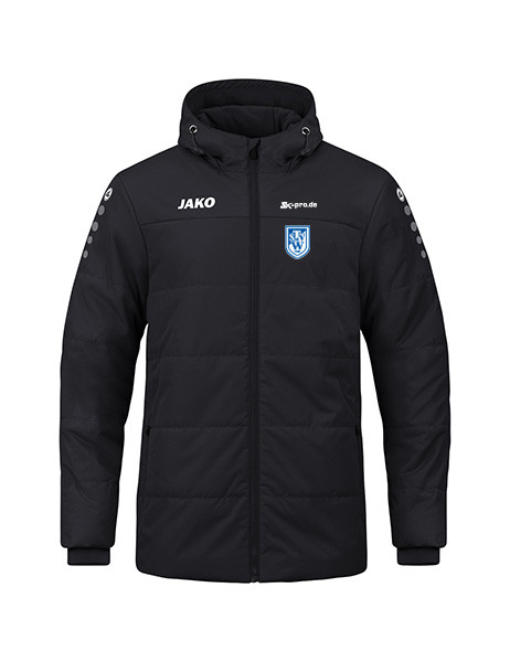 Coachjacke Team mit Kapuze inkl. Wappen und Vereinsname (Initialen optional)
