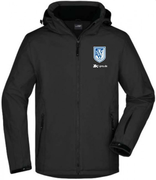 Wintersoftshelljacke inkl. Wappen u. Vereinsname (Initialen optional)